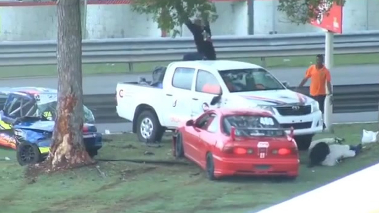 Έφυγε στον αέρα ο οδηγός!